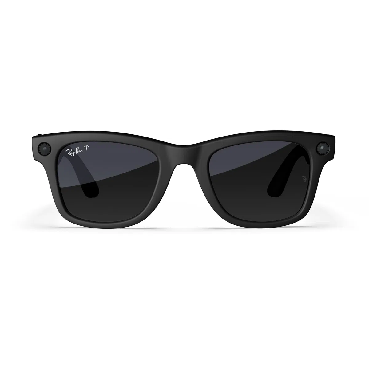 Ray-Ban | Meta Smart Glasses, Wayfarer, Nero opaco/Grafite Sfumata Polarizzata, Regular