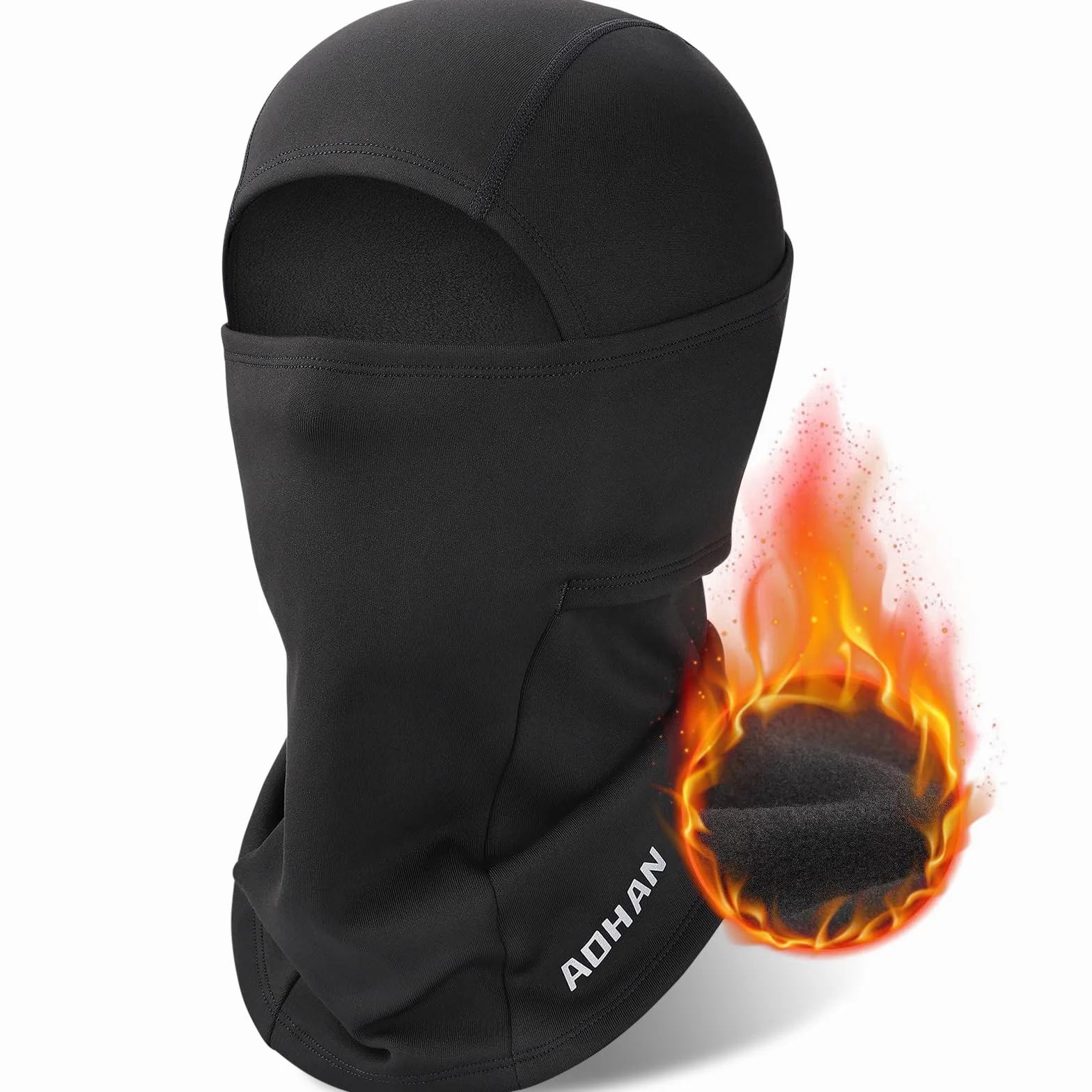 Yaniky - Passamontagna antivento, caldo, unisex, traspirante per bicicletta, moto, snowboard, sci
