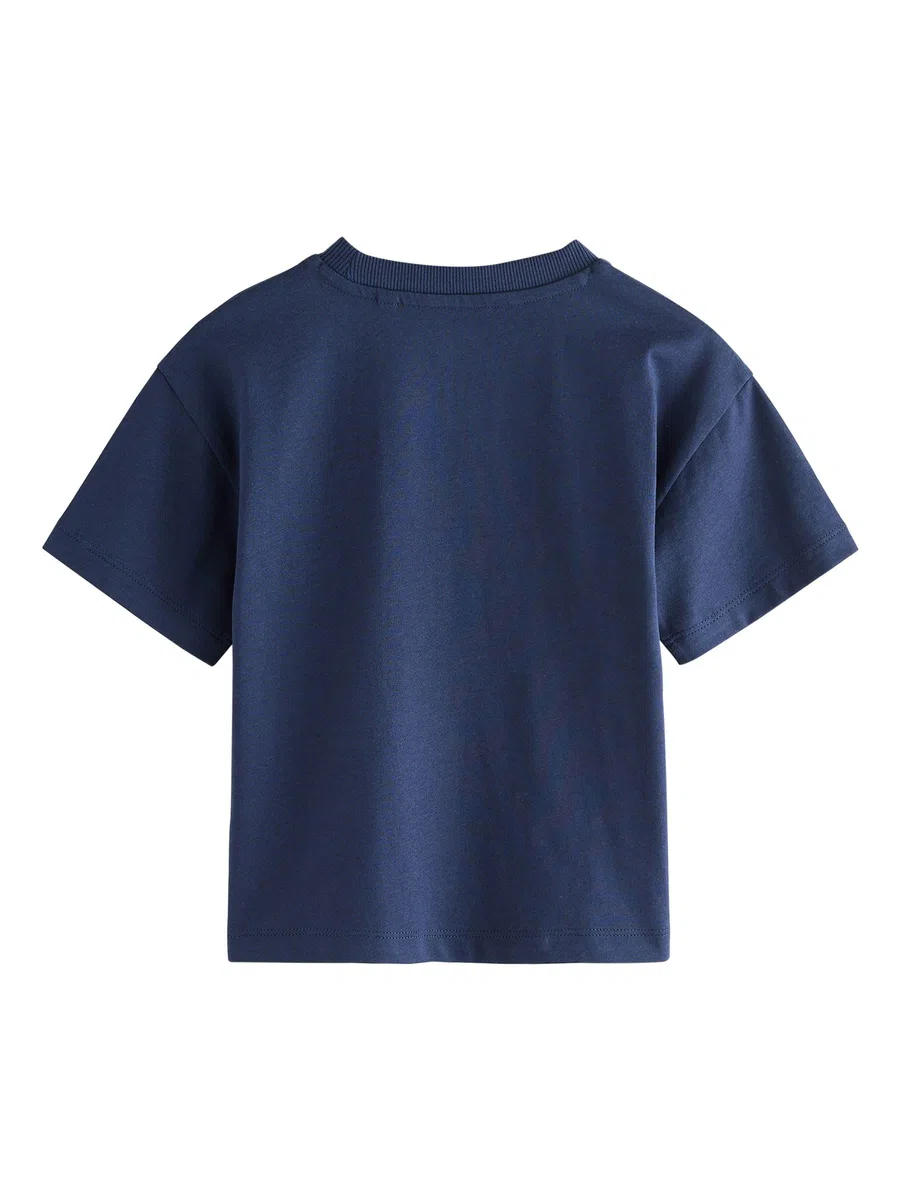 NEXT Ragazzo Confezione da 3 T-Shirt con Applicazioni