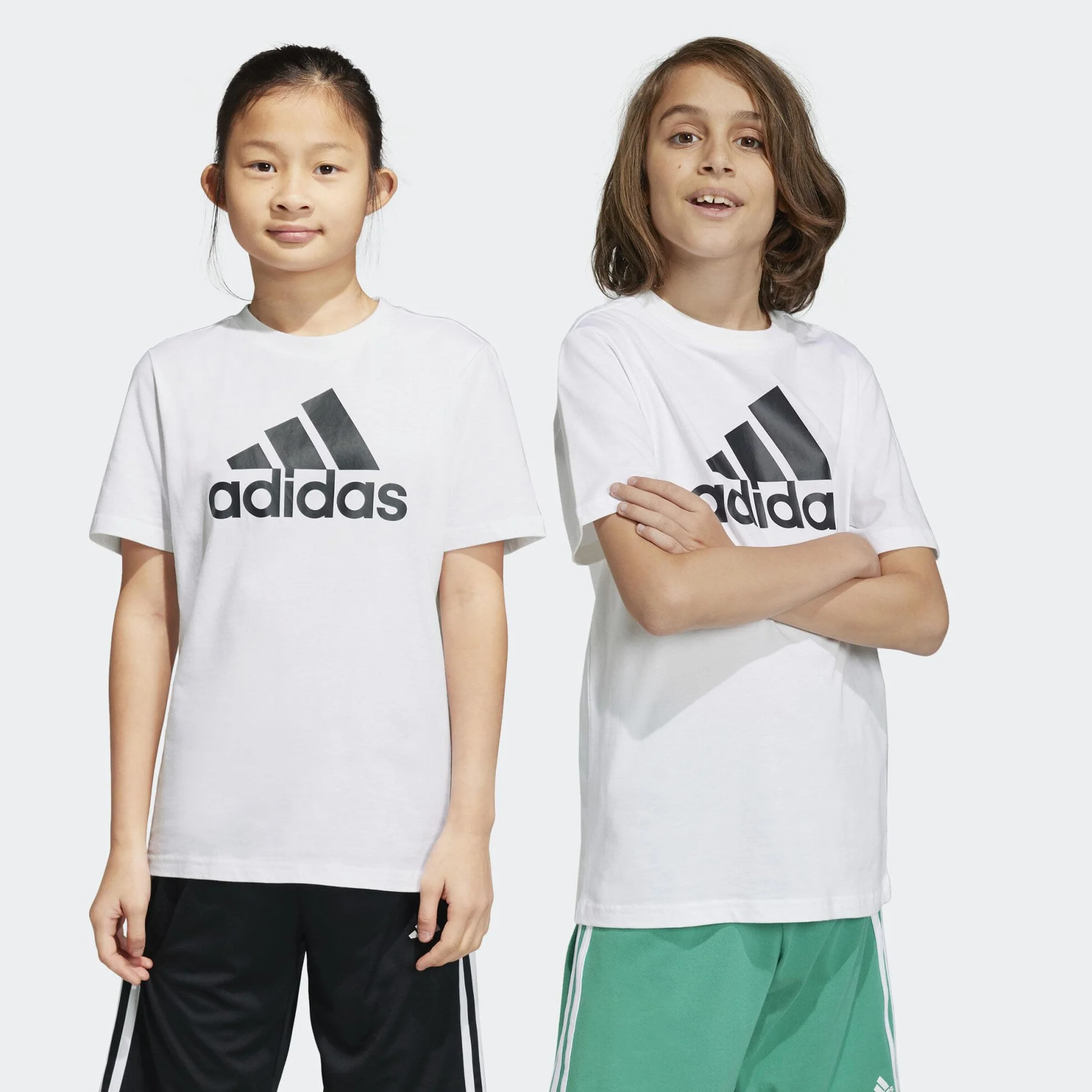 Adidas Bl T-Shirt Unisex - Bambini e Ragazzi (Pacco da 1)