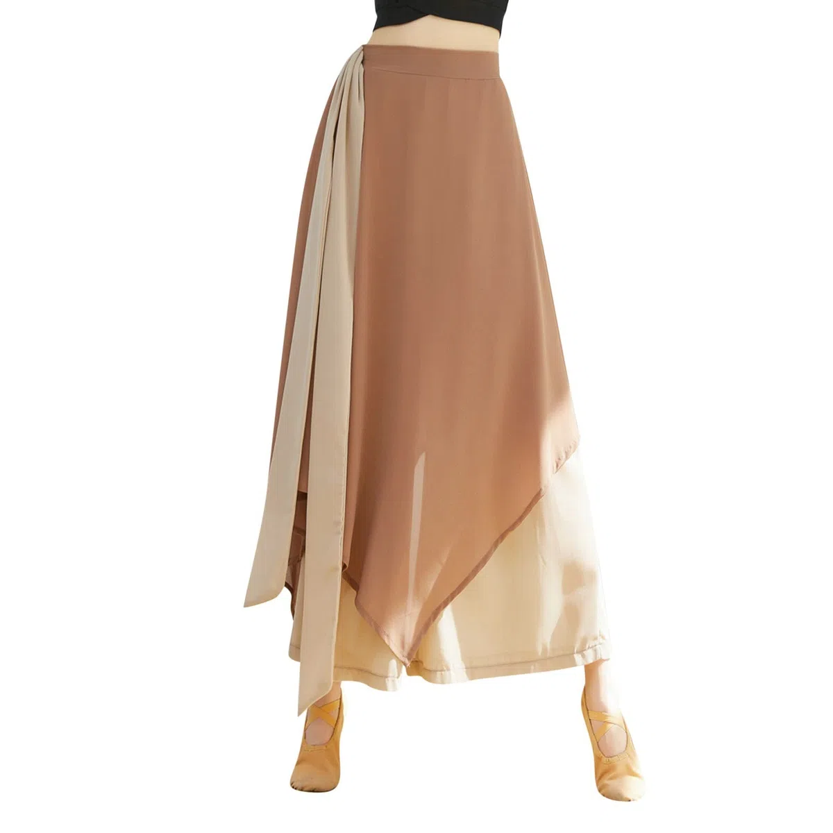 Pantalone Danza Donna Eleganti Pantaloni Larghi Casual Pantaloni da Danza Classica Pantaloni Lunghi A Gamba Larga Esercizi Pantaloni Donna Estivie Leggeri