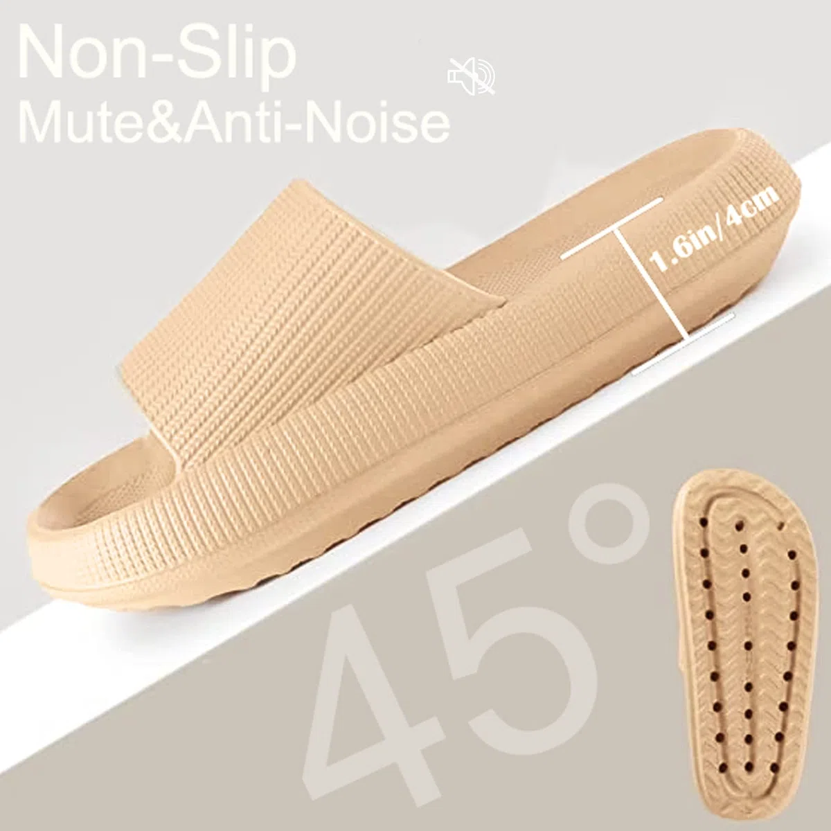 SHAINE Donna Uomo Ciabatte Estive Ultra Morbide Nuvola Pantofole Cuscino Sandali da Doccia Pantofole Antiscivolo Spiaggia Piscina Pantofole da casa Original Comfy Slippers
