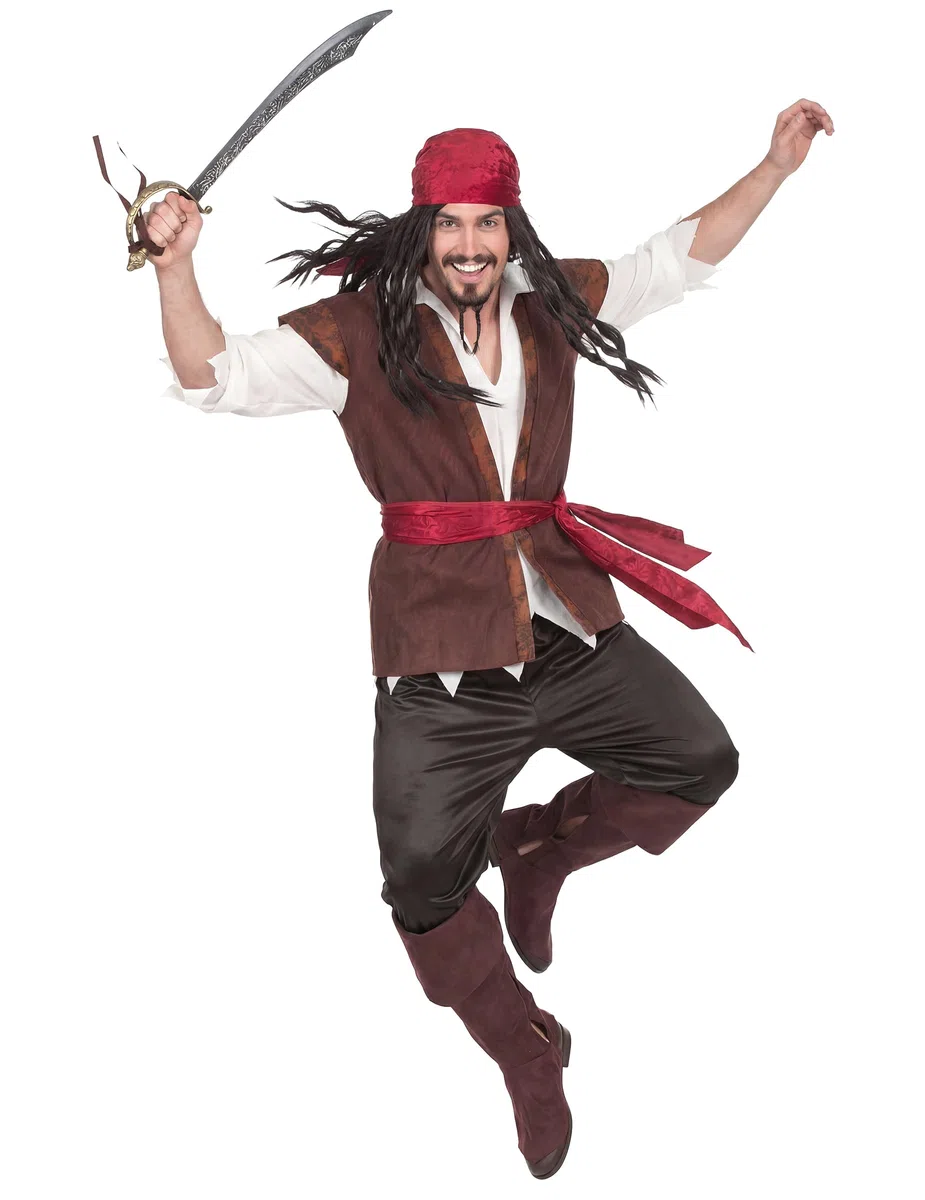 DEGUISE TOI Costume classico da pirata uomo