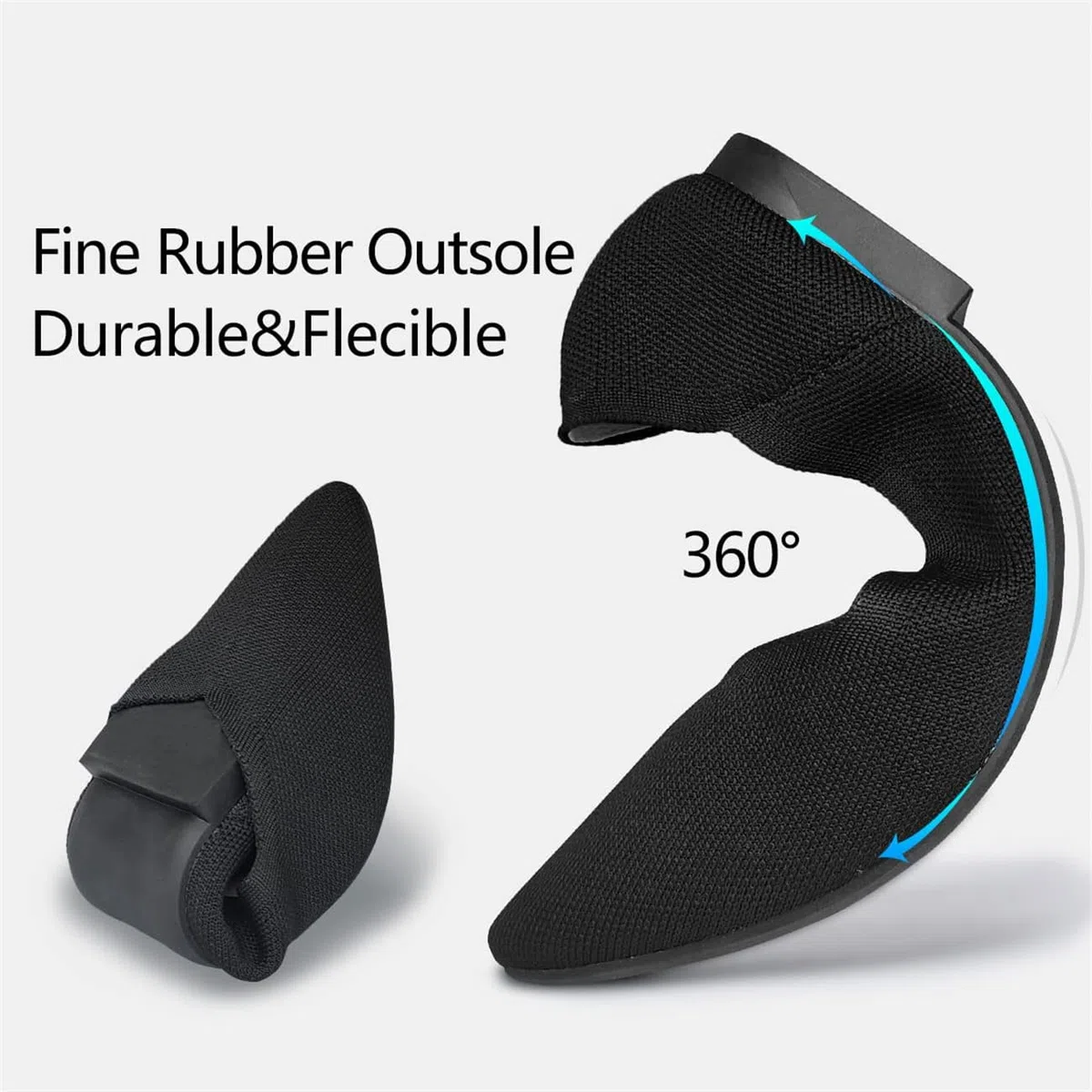 Ballerine scarpa basse da donna eleganti in maglia comode