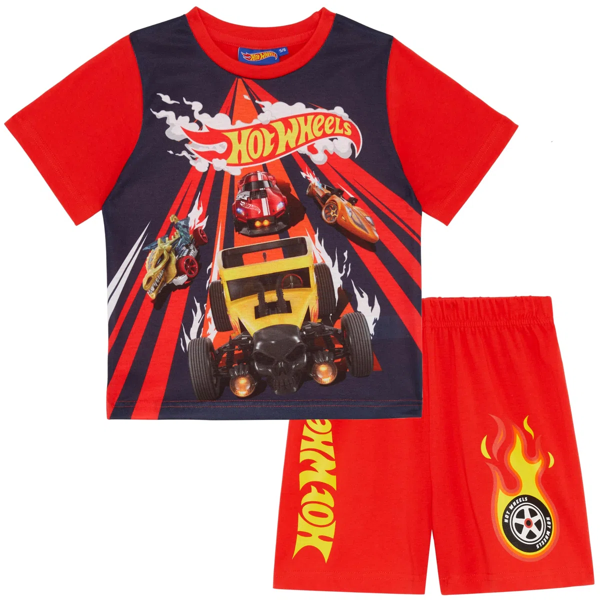 Hot Wheels Racing Car - Pigiama a Maniche Corte