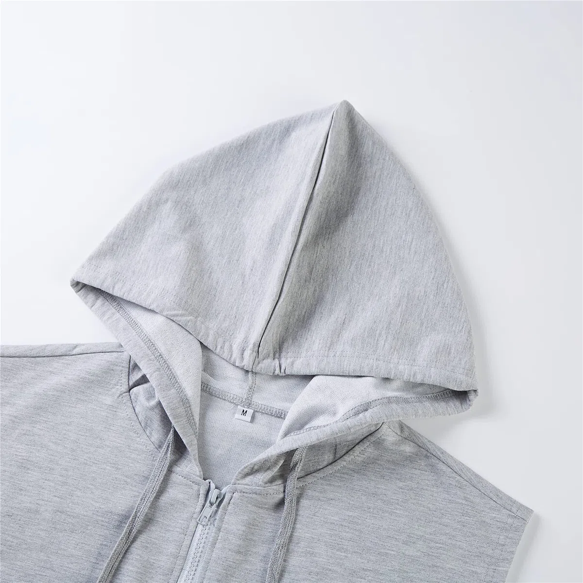 Uomo Felpa con Zip e Cappuccio Senza Maniche Palestra Canotta Bodybuilding Gilet con Tasche