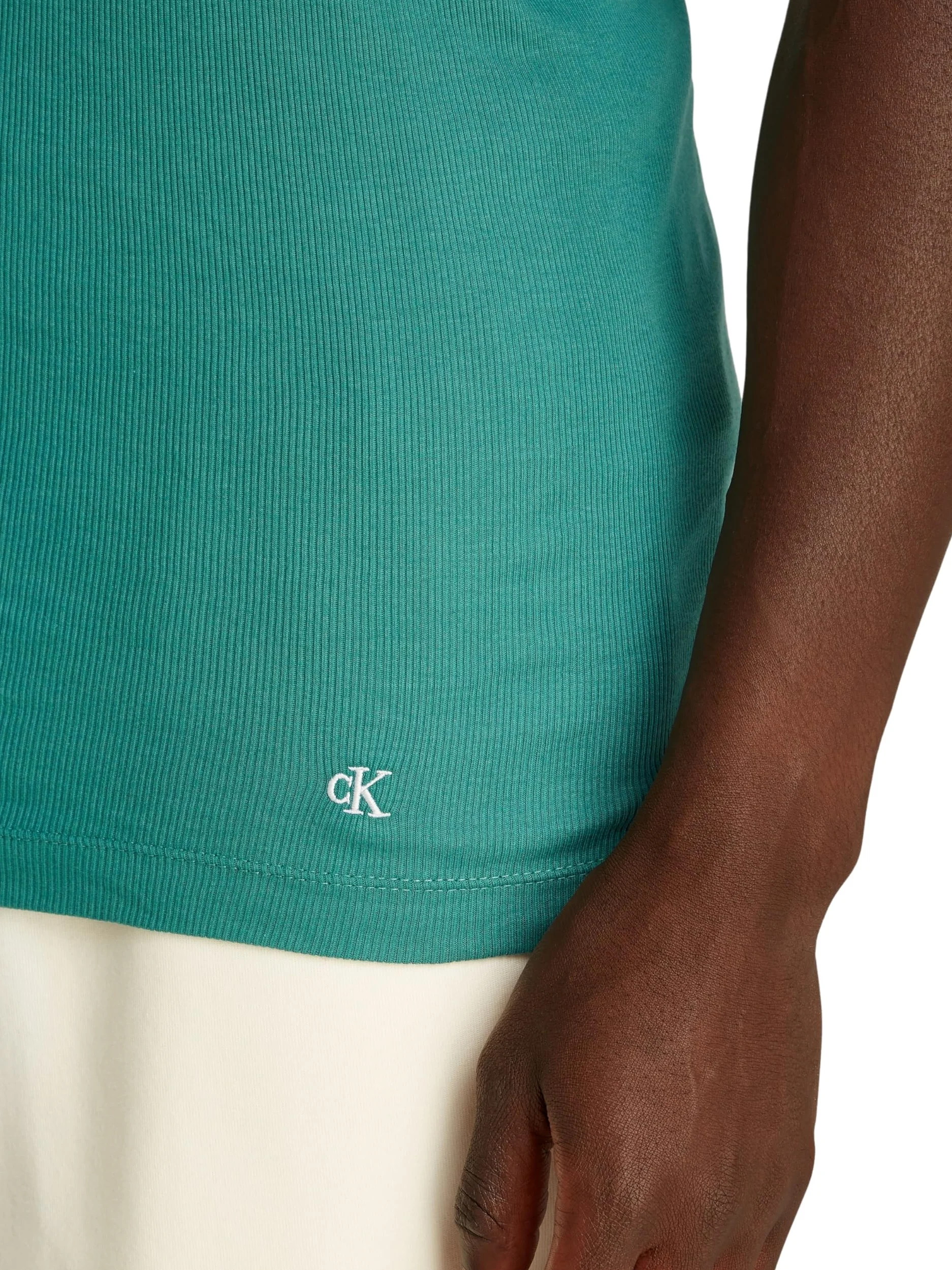 Calvin Klein Uomo Canotte Confezione da 3 in Cotone
