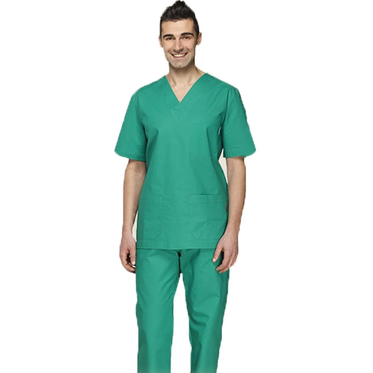 fratelliditalia.org Divisa OSPEDALIERA in Cotone Casacca E Pantalone Scollo A V Unisex