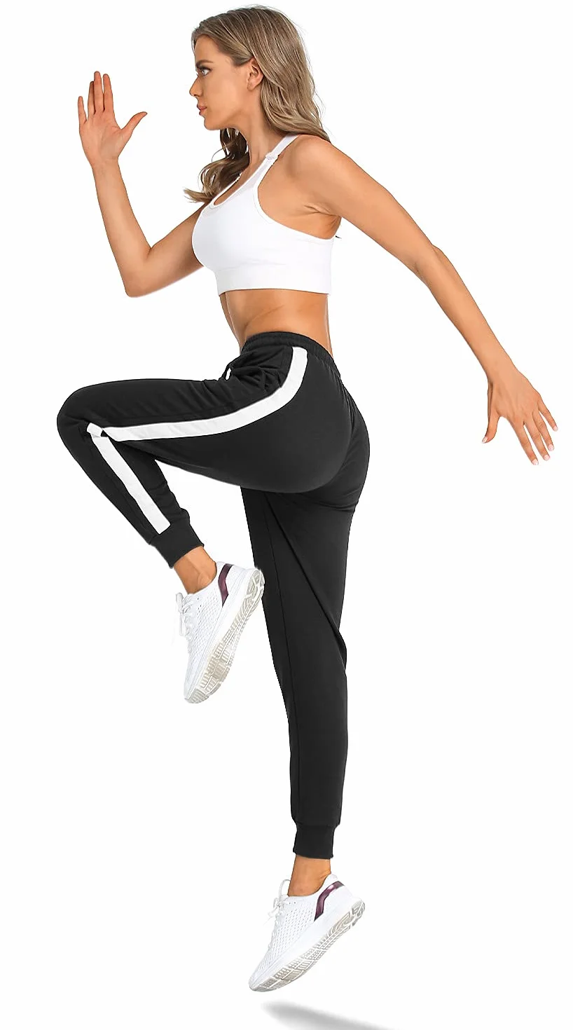 BENNIES Pantaloni Tuta Donna Pantaloni Sportivi Cotone Pantalone Sportivo Pantaloni Felpati con Coulisse Jogging Casual Slim Fit per Yoga Casual Joggers Fitness Corsa Palestra Sport