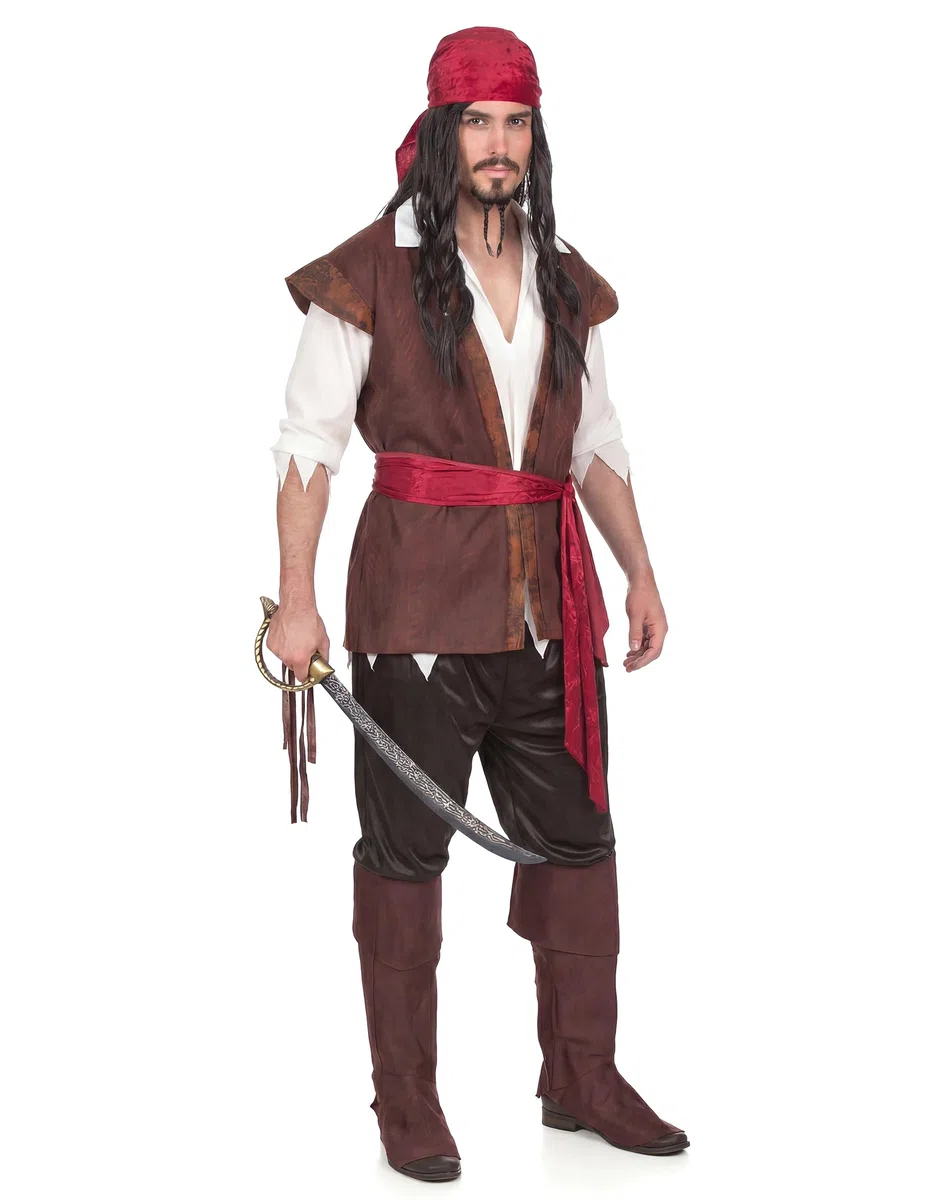 DEGUISE TOI Costume classico da pirata uomo