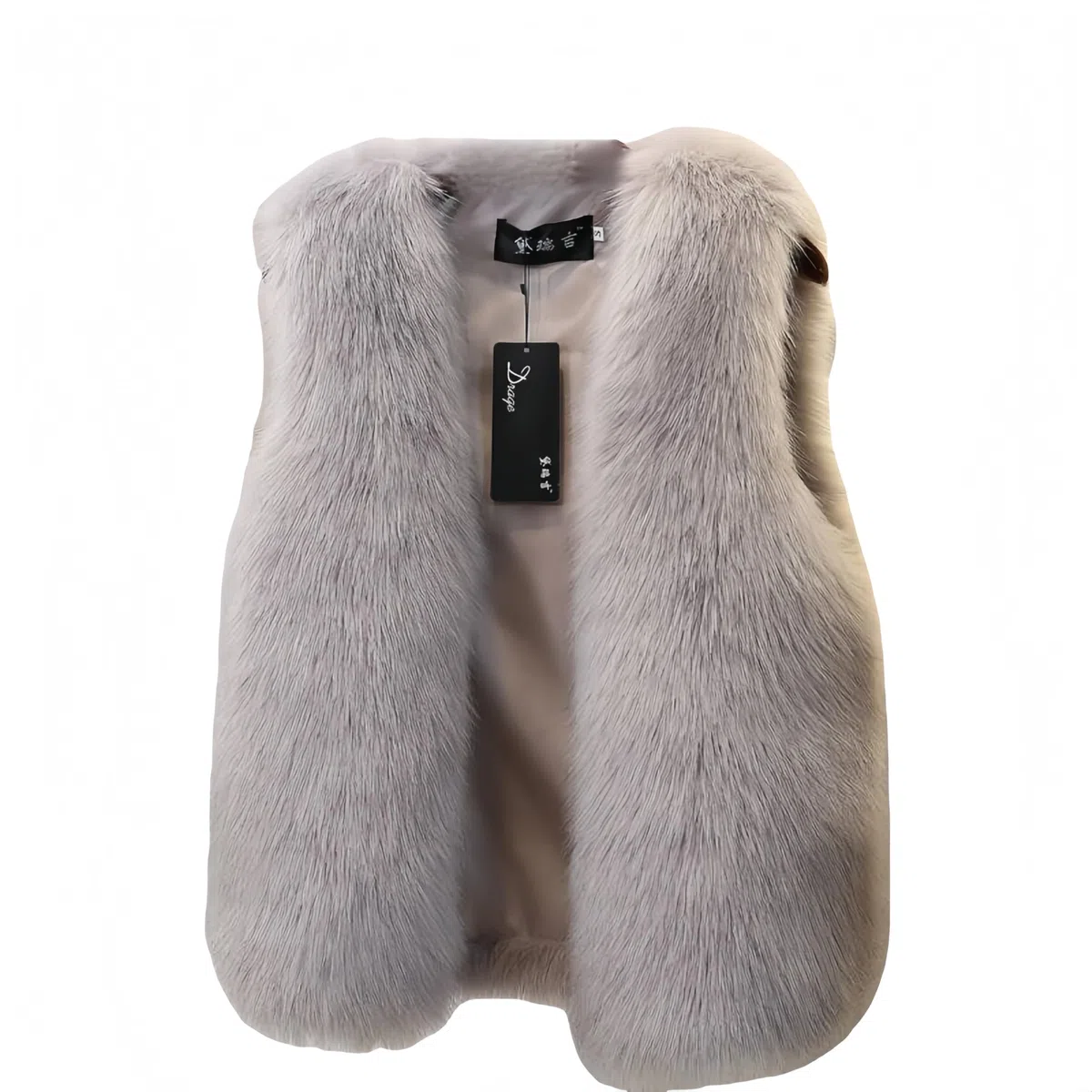 Proumhang Gilet Donna,Giubbotto senza Maniche in Pelliccia Sintetica,Imbottito Invernale,Caldo ed Elegante per Autunno Inverno,Giaccone Trapuntato a Coste M~2XL