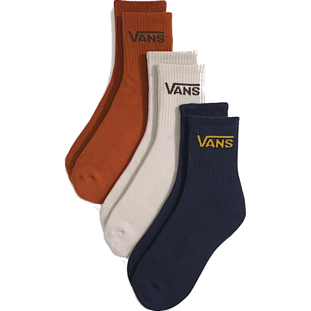 Vans Classic Crew 2026 - Confezione da 3 calzini Parisian Night