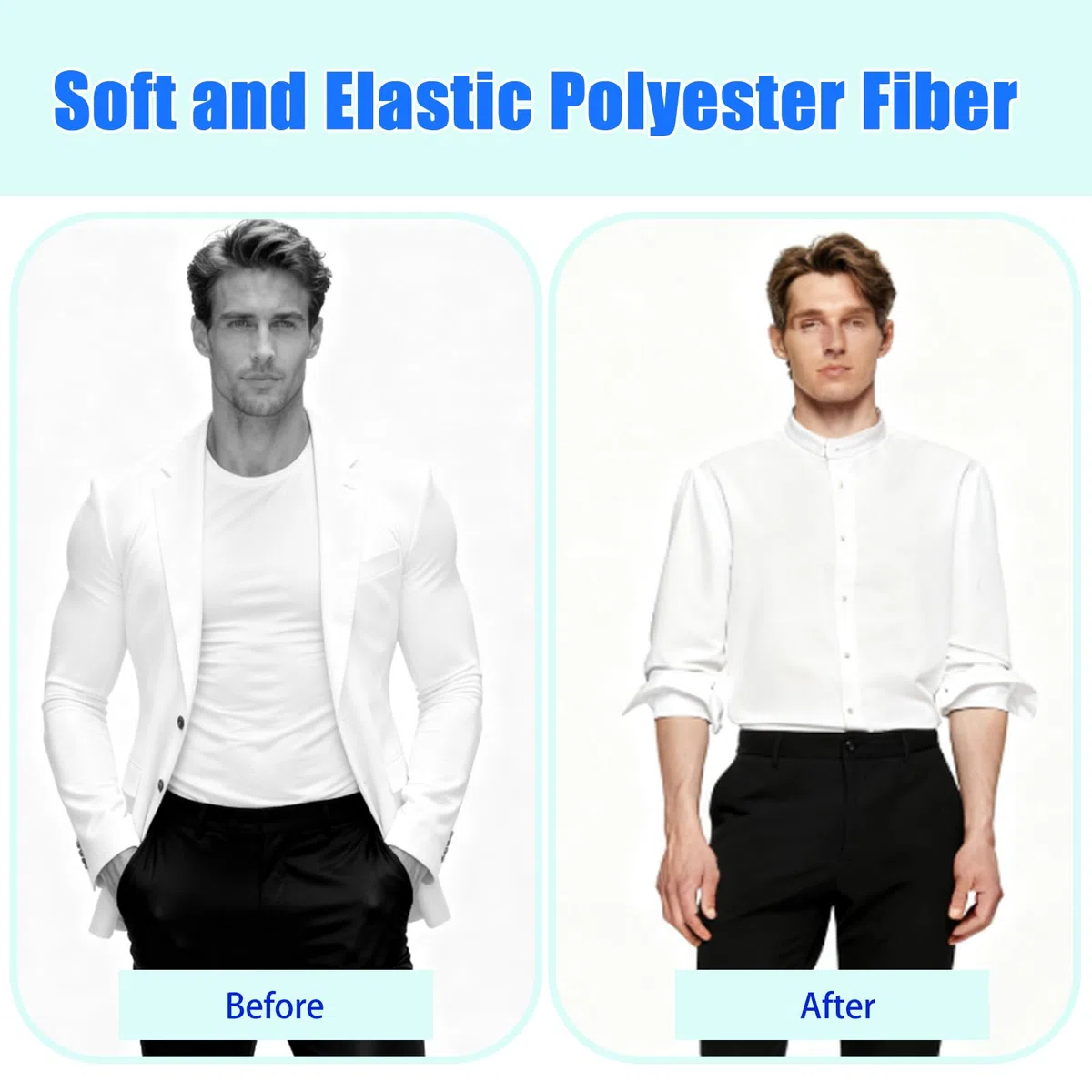 1 paio Soggiorni Camicia, Ferma Camicia Uomo, Regolabile Bretelle Camicia Elastica Reggicalze, Previene Efficacemente la Formazione di Pieghe Sulle Camicie