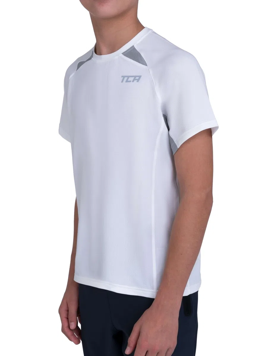 TCA Maglietta Quickdry per Ragazzi per Calcio, Sport, Allenamento - Kit Calcio per Ragazzi, Magliette per Ragazzi