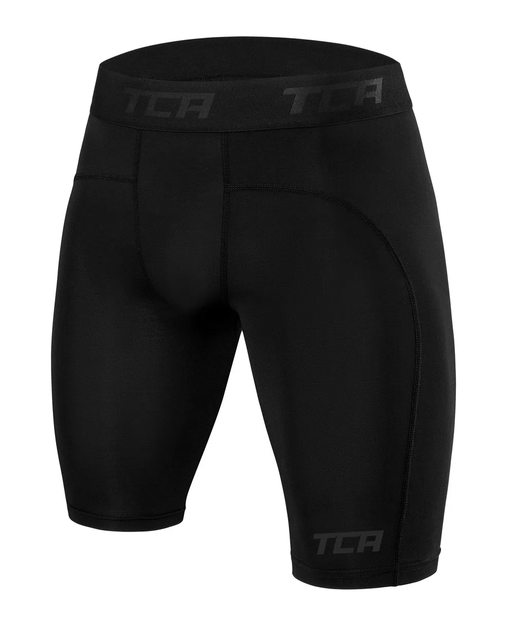 TCA PRO Performance Compression Pantaloncini da Uomo Base Layer Termico