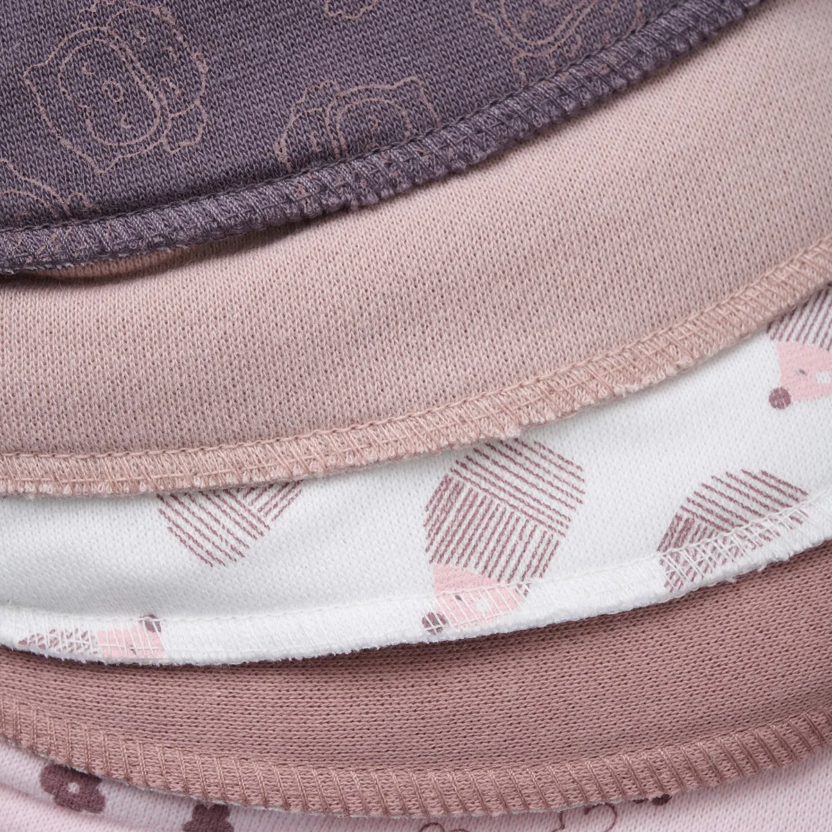 PIPPI Bandana Bib (5-pack), bavaglino triangolare,