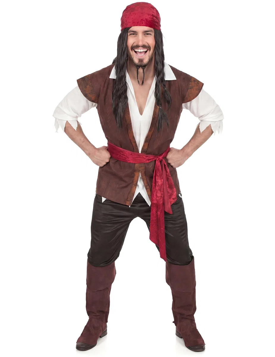 DEGUISE TOI Costume classico da pirata uomo