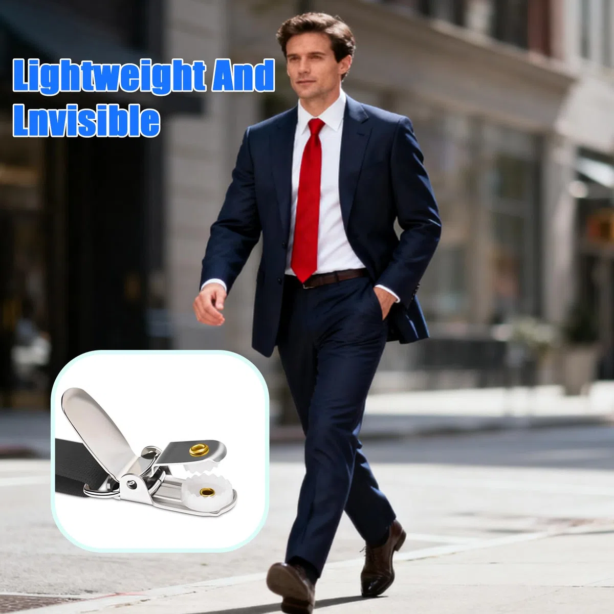 1 paio Soggiorni Camicia, Ferma Camicia Uomo, Regolabile Bretelle Camicia Elastica Reggicalze, Previene Efficacemente la Formazione di Pieghe Sulle Camicie