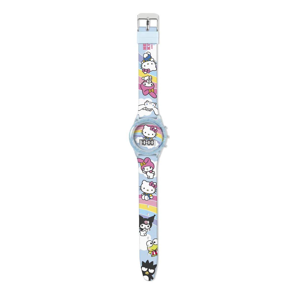 Hello Kitty - Set orologio digitale e bracciale