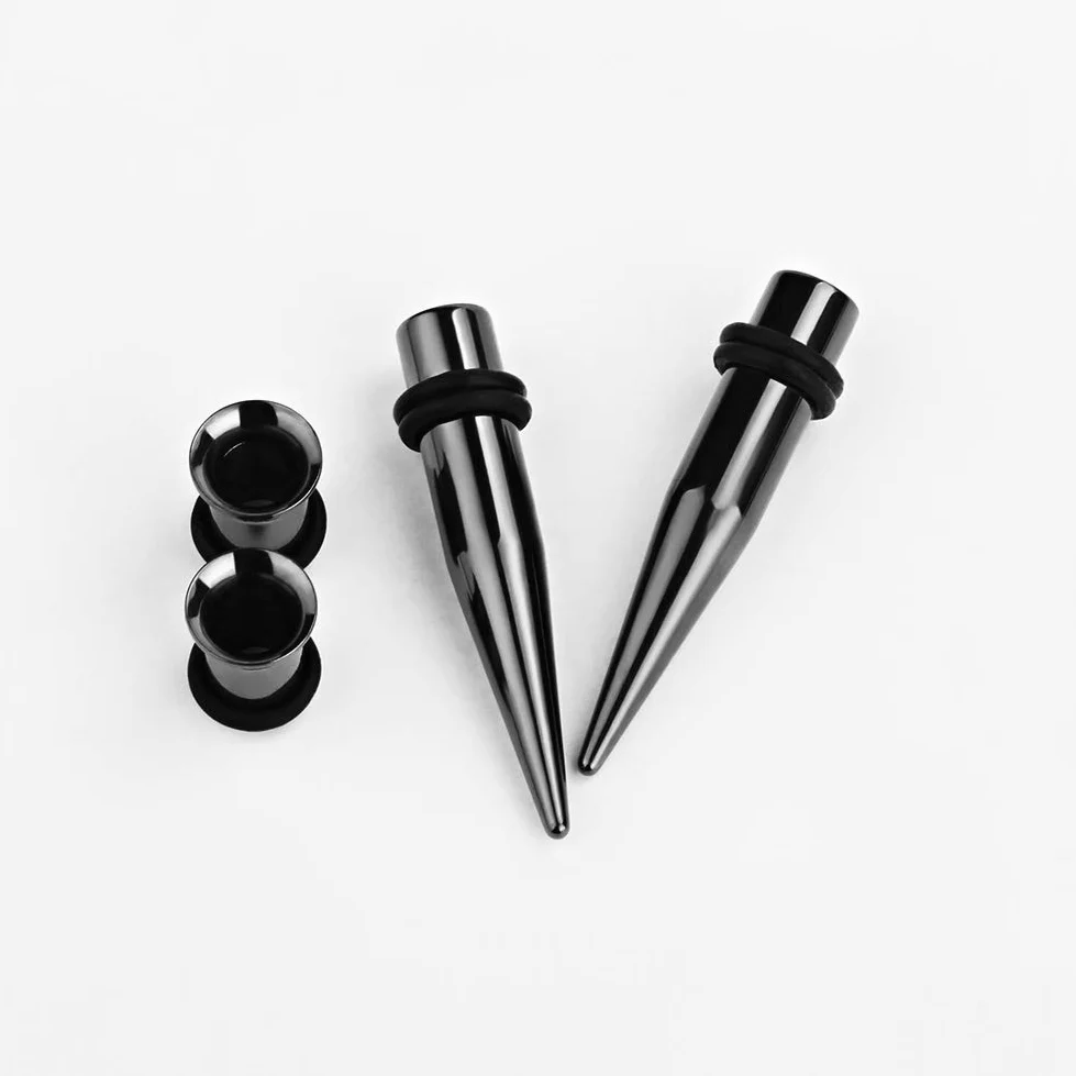 COOEAR 36PC Full Size Ear Taper Kit Ear Plug Set 14g-00g