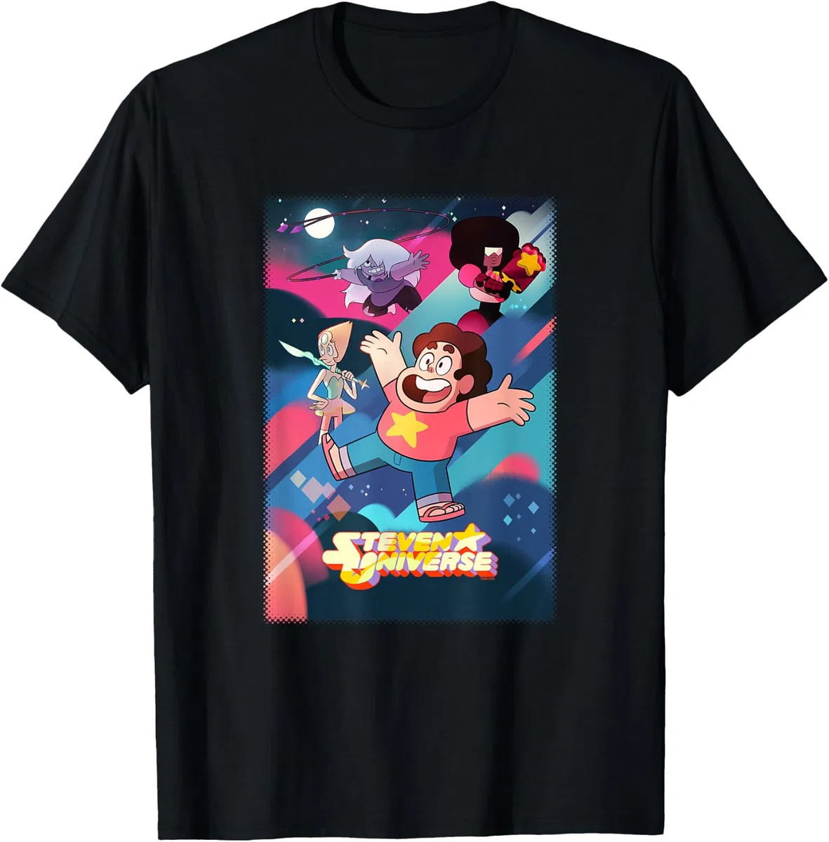 Cartoon Network Steven Universe Poster Maglietta