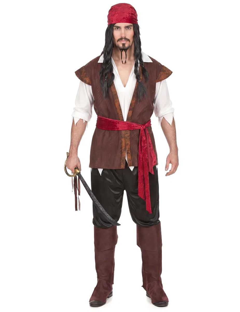 DEGUISE TOI Costume classico da pirata uomo