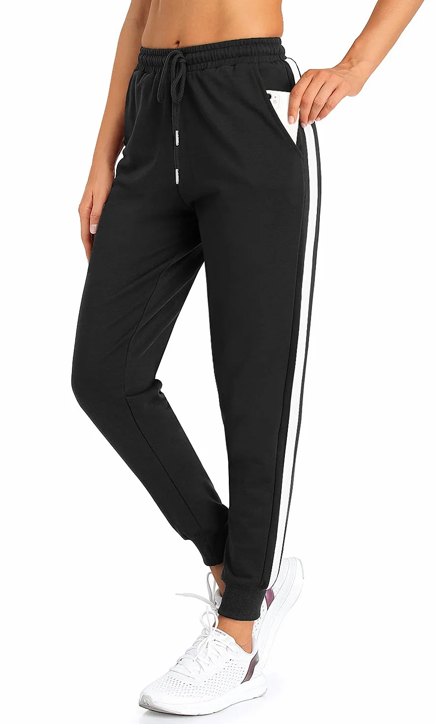 BENNIES Pantaloni Tuta Donna Pantaloni Sportivi Cotone Pantalone Sportivo Pantaloni Felpati con Coulisse Jogging Casual Slim Fit per Yoga Casual Joggers Fitness Corsa Palestra Sport