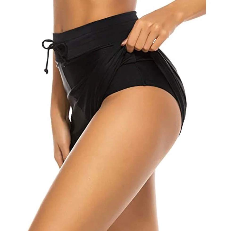 Pantaloncini da Bagno Donna Pantaloncini da Spiaggia Costume da Bagno Elastico Sportivi Pantaloni per Lo Yoga Jogging Piscina Spiaggia