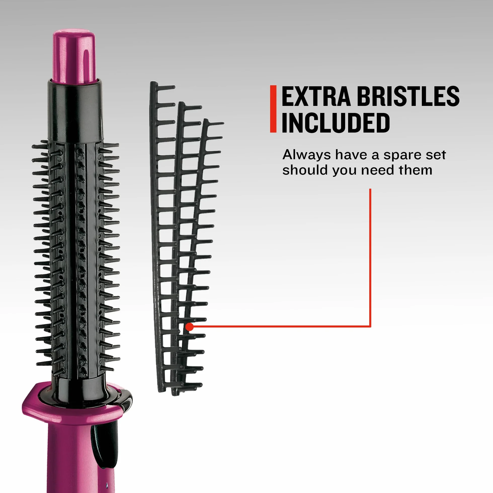 Remington Spazzola Lisciante per Capelli, a Vapore, Liscia e Dona Volume, Spazzola Riscaldata, Rivestimento in Ceramica, Riscaldamento Rapido 60 sec, CB4N