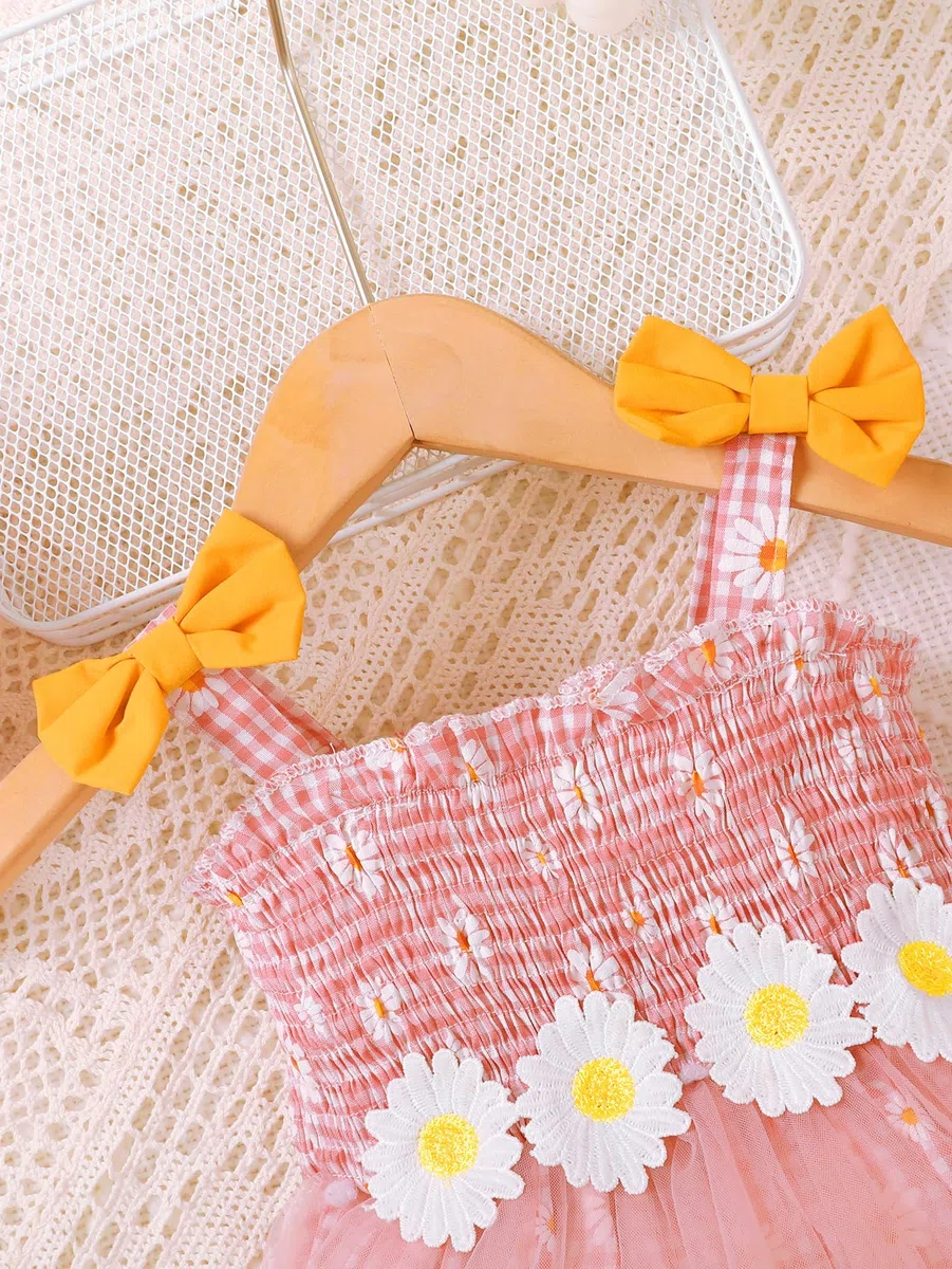 Vestiti Estivi per Bambini Piccoli e Neonati Senza Maniche con Motivo Floreale e Graziosi Abiti Cappello per Bambina