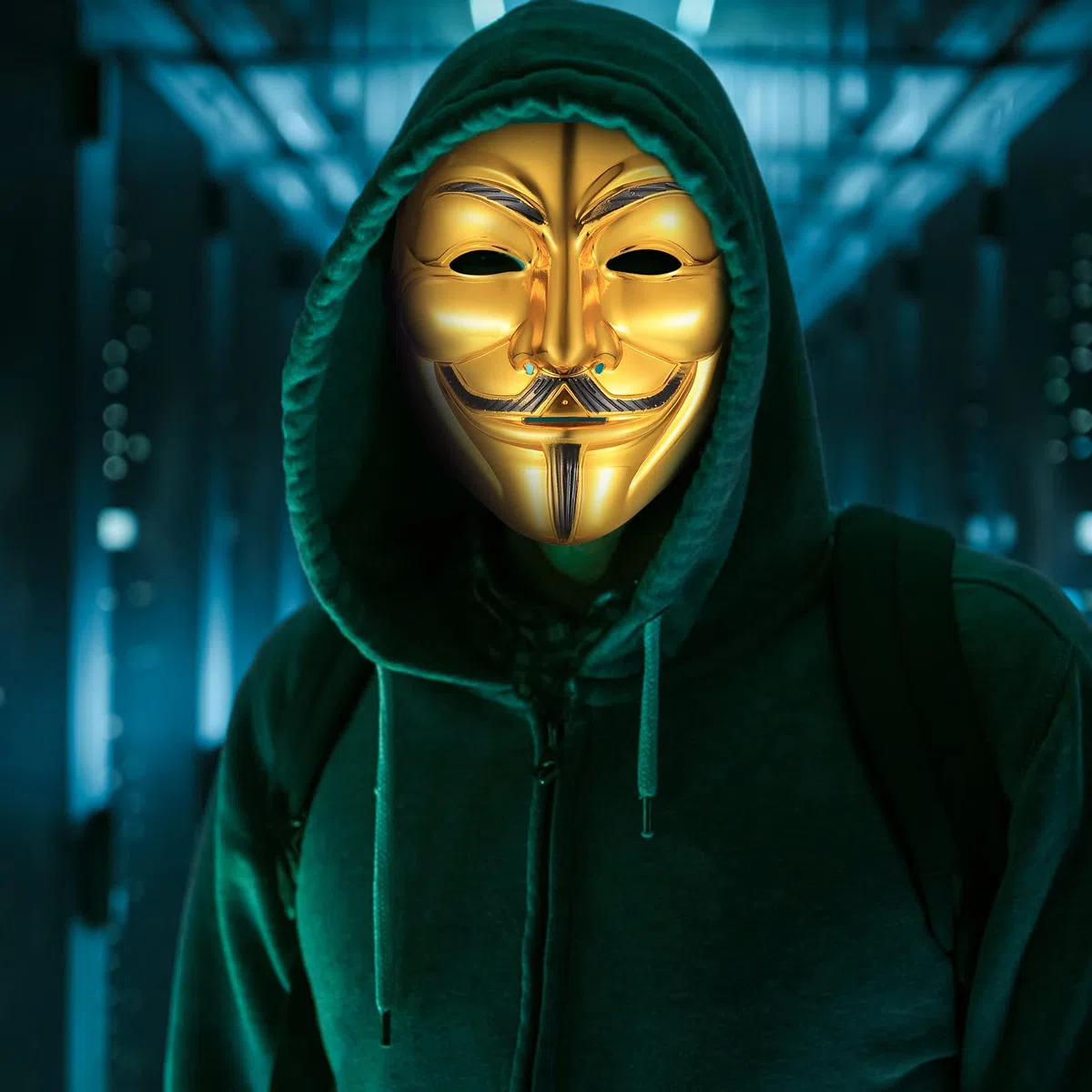 PanBeiQiWEU 4 Pezzi V per Vendetta Guy Maschera, Halloween Costume Cosplay Party Mask, Anonymous Mask, Maschere di Carnevale Unisex per Halloween Cosplay Party Regali - 4 Colori
