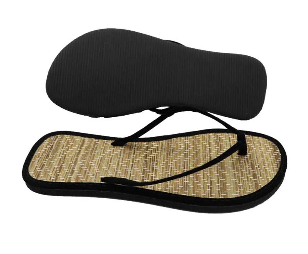 Sandalo Infradito Flow Stile Giapponese con Soletta in Tatami Goza