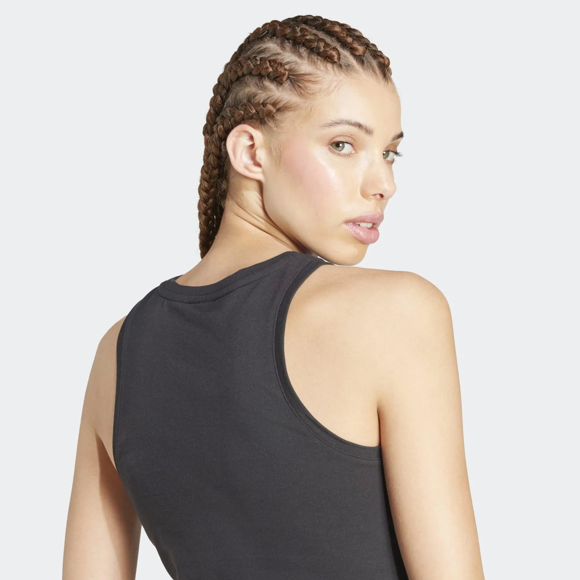 adidas Women Canotta Essentials Linear Slim Cotton