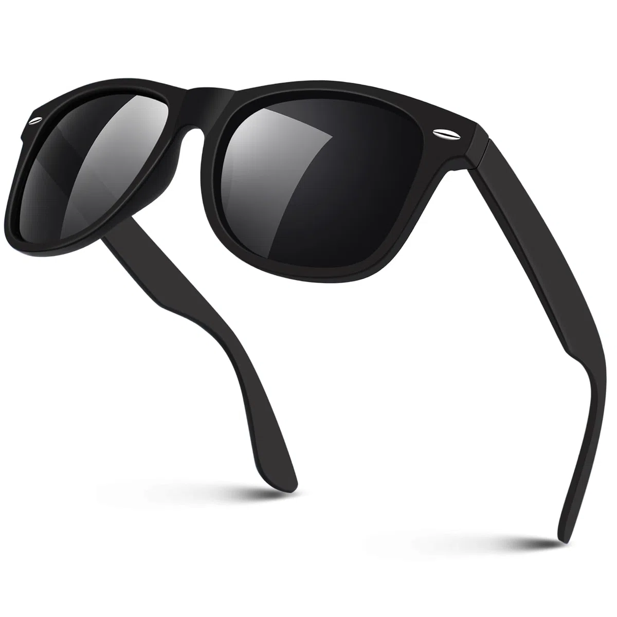 Sunier Occhiali da Sole da Uomo Donna Polarizzati Classici Anni 80 Guida 100% UV400 Protezione