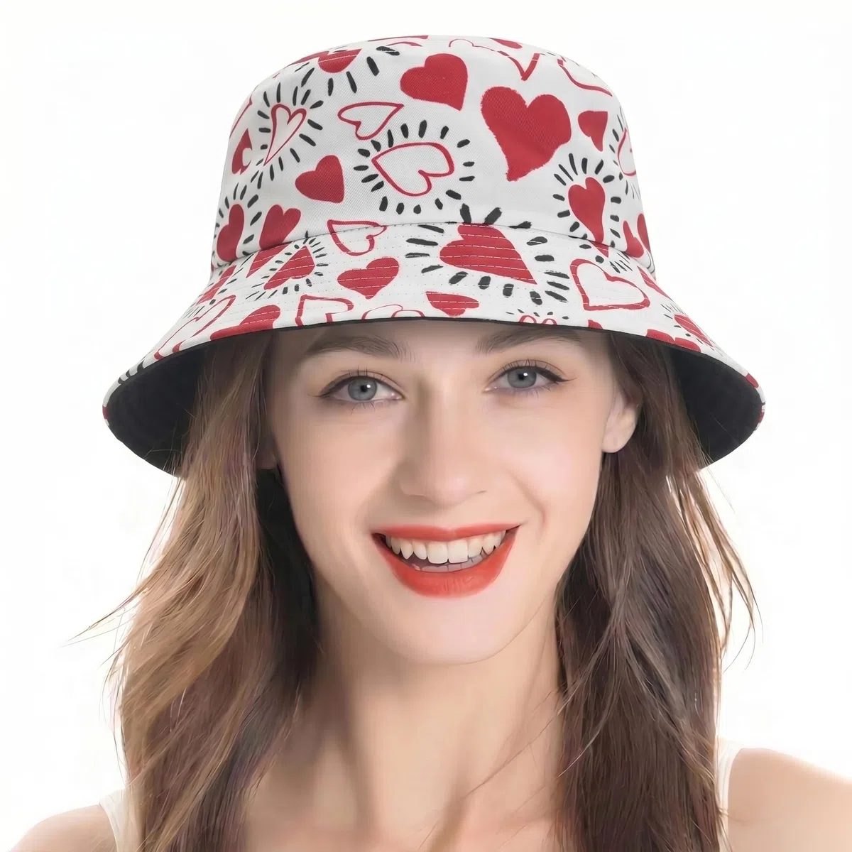 ZLYC Unisex Moda Ricamato Pesca Cappelli Estate Outdoor Hat per Adolescenti