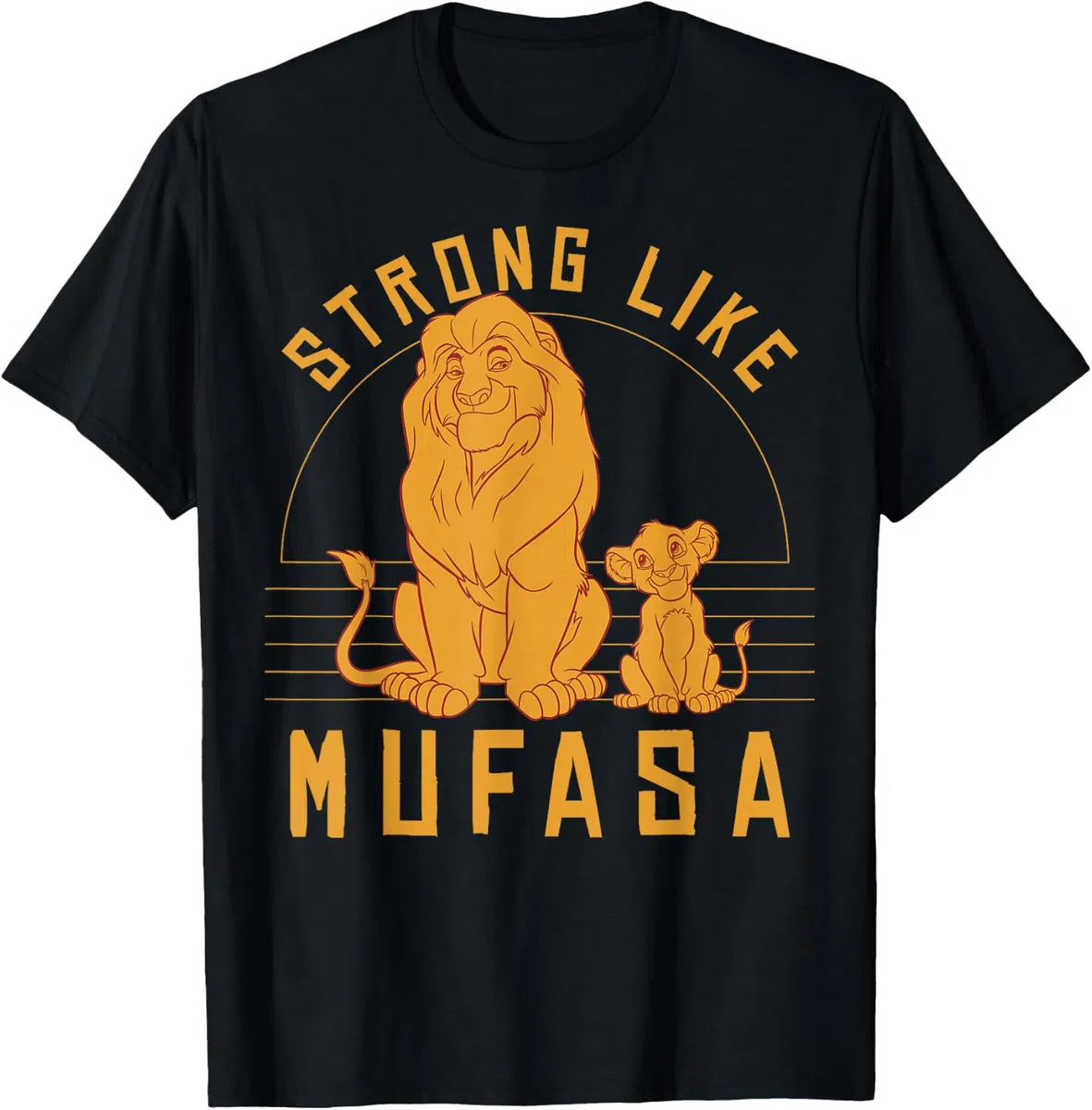 Disney Lion King Simba Strong Like Mufasa Maglietta