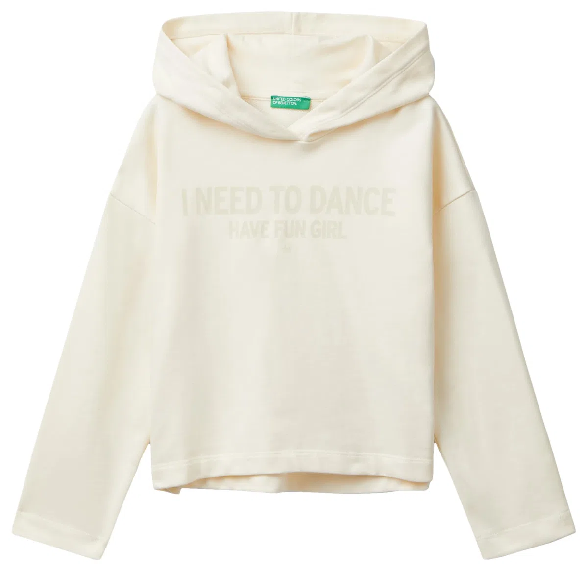 United Colors of Benetton Maglia C/CAPP. M/L 3nbmc2053 Felpa con Cappuccio Bambine e Ragazze (Pacco da 1)