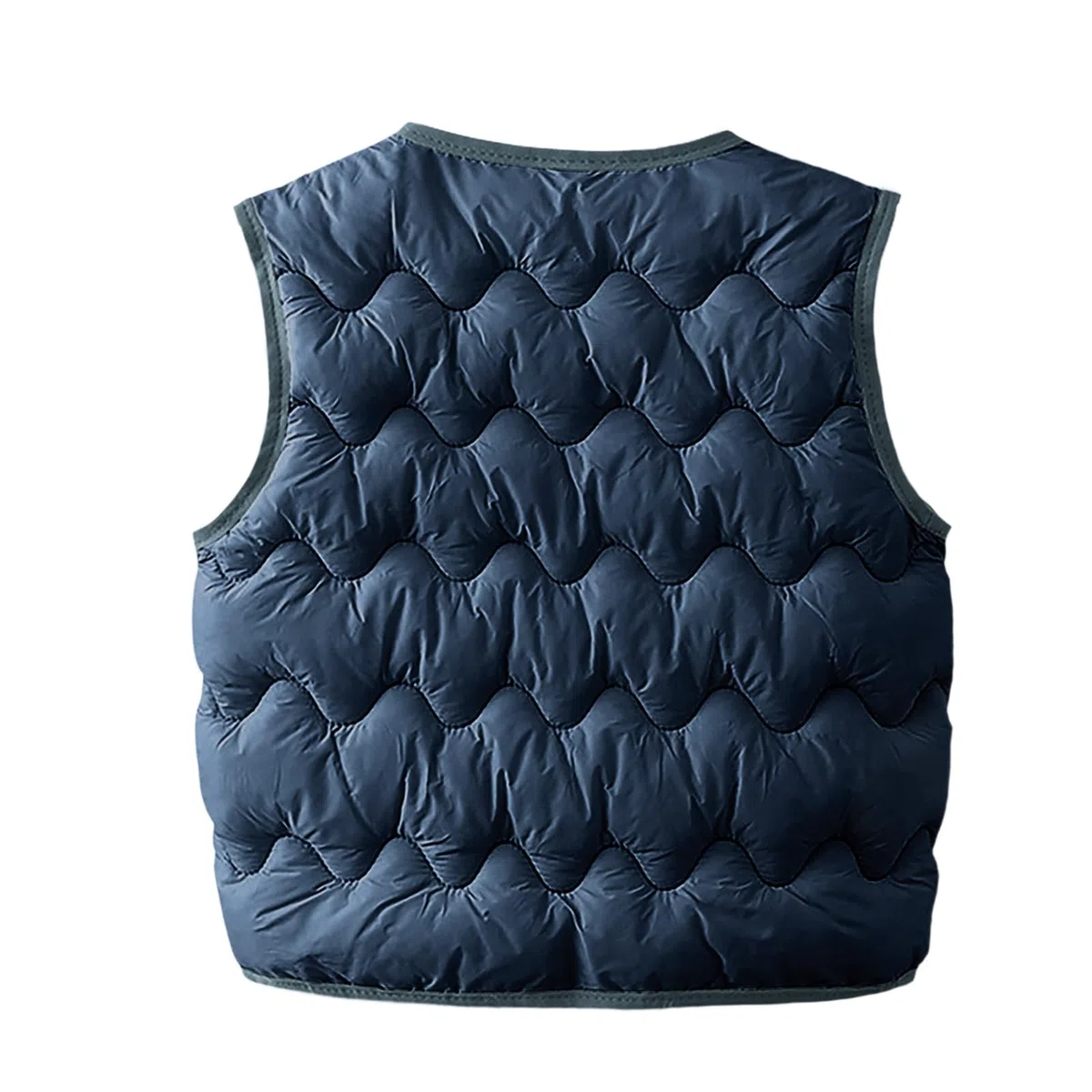 Piumino in Cotone per Ragazzi Bambino Bottoni Giacca Smanicato Outerwear in Cotone Morbida Bimba Cappotto Senza Maniche Autunno e Inverno Gilet Imbottito da Neonati