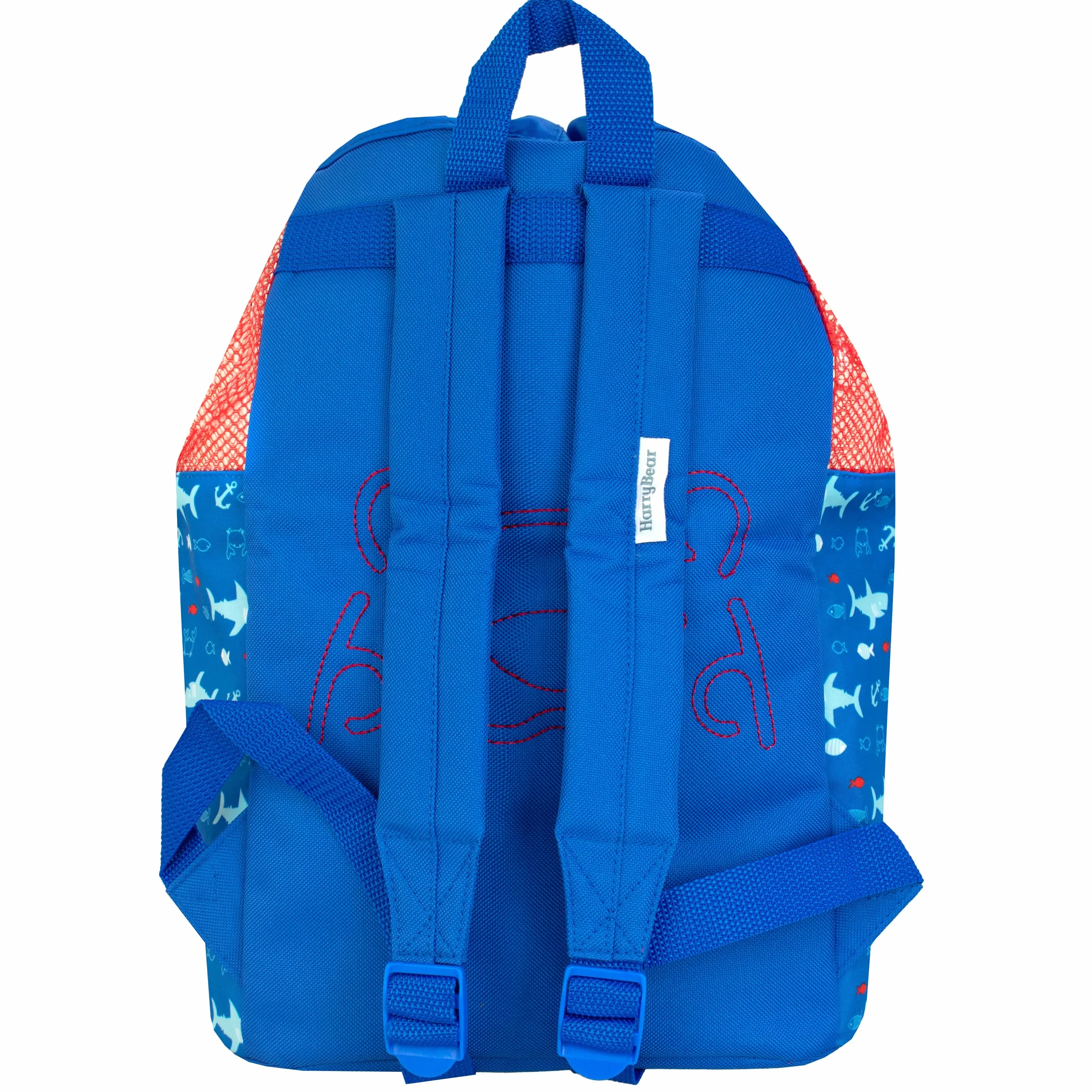 Harry Bear Borsa da bagno per bambini Squalo Blu
