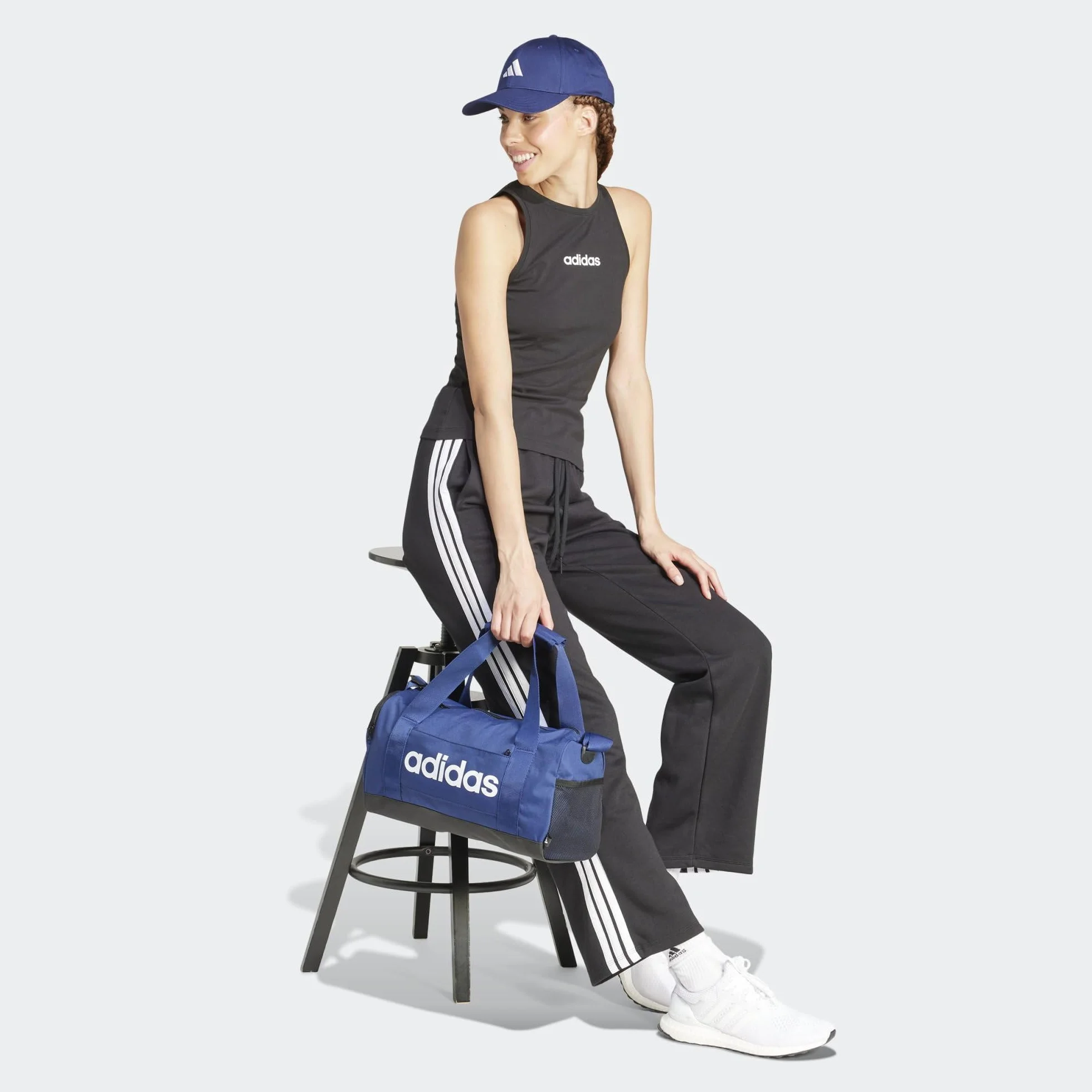 adidas Women Canotta Essentials Linear Slim Cotton